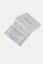 Set cadou prosoape și prosop de corp AQUA, 5 buc - Dimensiune: Set (2 buc 33x33cm, 2 buc prosop 45x90cm, prosop de corp 75x150cm), Culoare: Alb – Broderie turcoaz