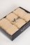 Set cadou prosoape mici DELUXE, 3 buc - Culoare: Honey