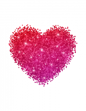Daruj své lásce k Valentýnu láskyplný dárek - Barva - Bílá / lila srdíčka