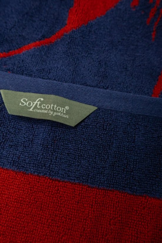 SAIL strand törölköző 85x160 cm-es - Szín: Sötét kék / Navy