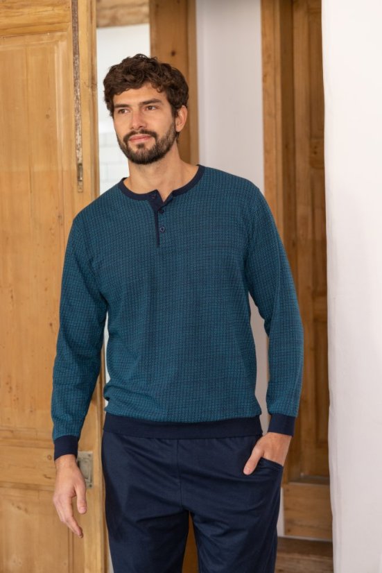 Teplé pánské pyžamo ORLANDO