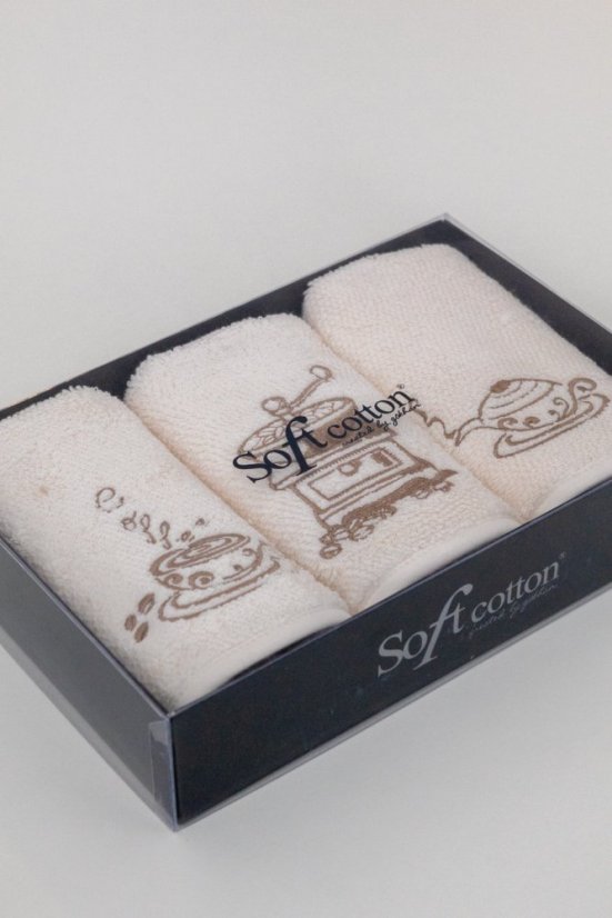 Ręczniki kuchenne COFFEE, 3 szt