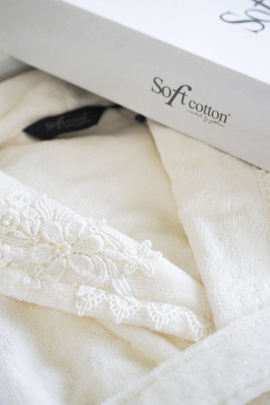 Ženski elegantni kupaonski ogrtač PERLA u poklon pakiranju