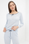 Dámské pyžamo ELISA - Velikost: XL, Barva: Světle modrá
