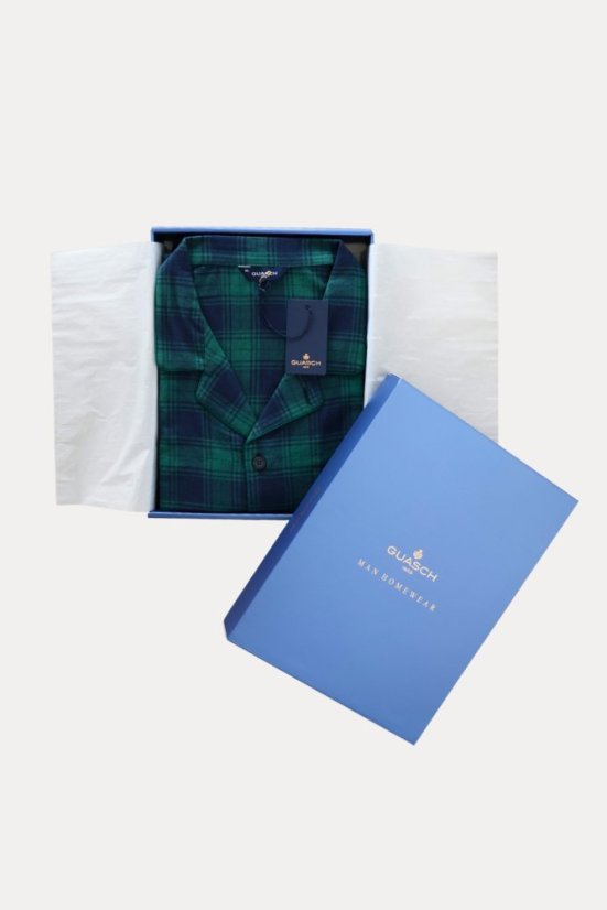 Flanelowa piżama męska FRANCISCO