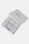 Set cadou prosoape și prosop de corp AQUA, 5 buc - Dimensiune: Set (2 buc 33x33cm, 2 buc prosop 45x90cm, prosop de corp 75x150cm), Culoare: Alb – Broderie turcoaz