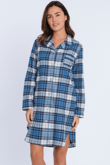 Ženska spalna srajca iz flanela DEBBIE