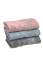 Podarunkowy zestaw ręczników BUTTERFLY, 3 szt - Rozmiar: Zestaw (ręcznik 30x50cm, 50x100cm, 70x140cm), Kolor: Szary