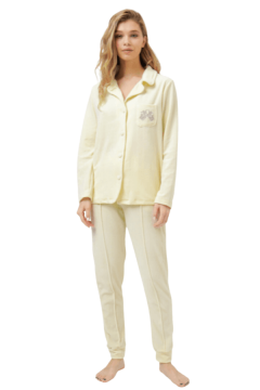 Pijamale călduroase pentru femei - Mărime - XL