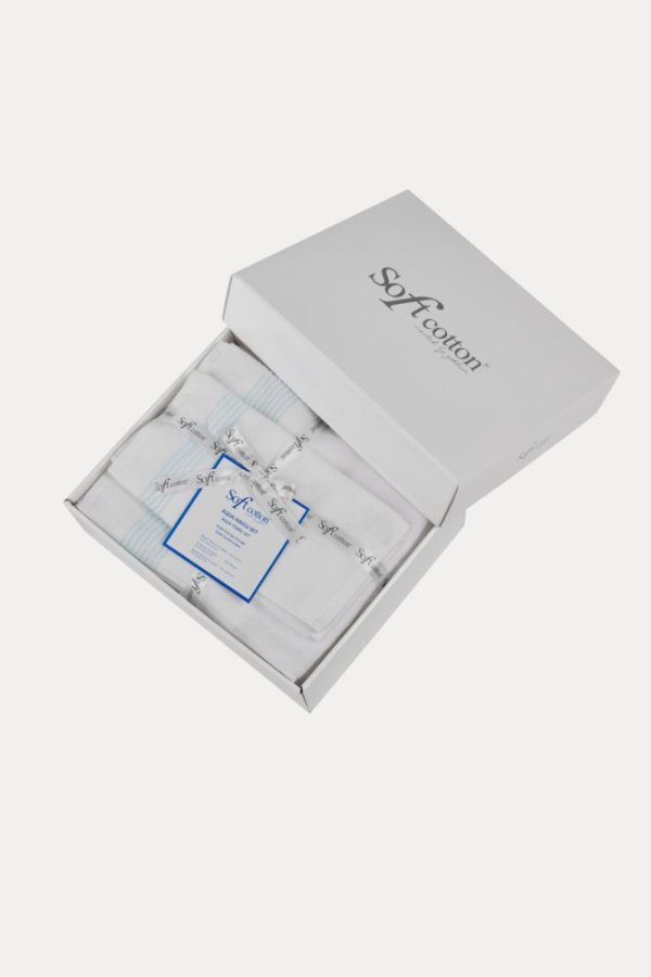 Set cadou prosoape și prosop de corp AQUA, 5 buc