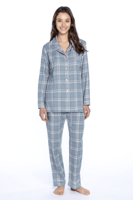 Damenpyjama aus Flanell ISSA