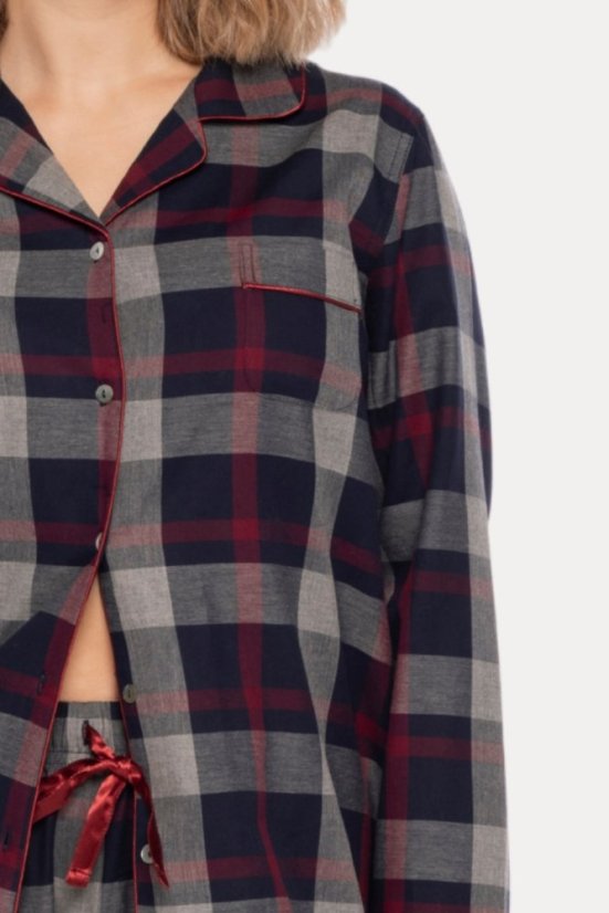 Dámské flanelové pyžamo ALICIA