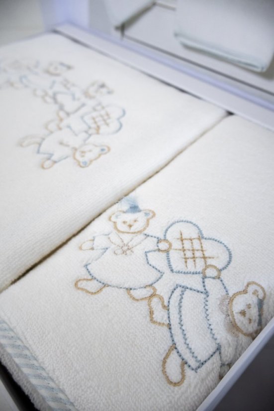 Vaikiškų rankšluosčių ir vonios rankšluosčių dovanų rinkinys FAMILY, 2 vnt.