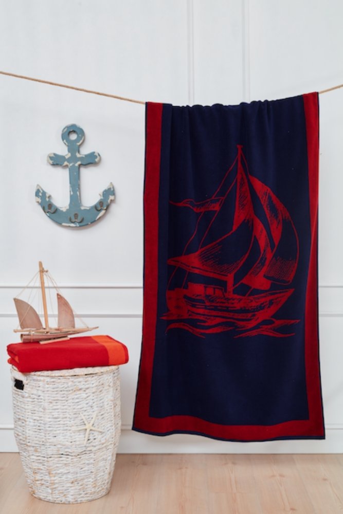 Ręcznik plażowy SAIL 85x160 cm