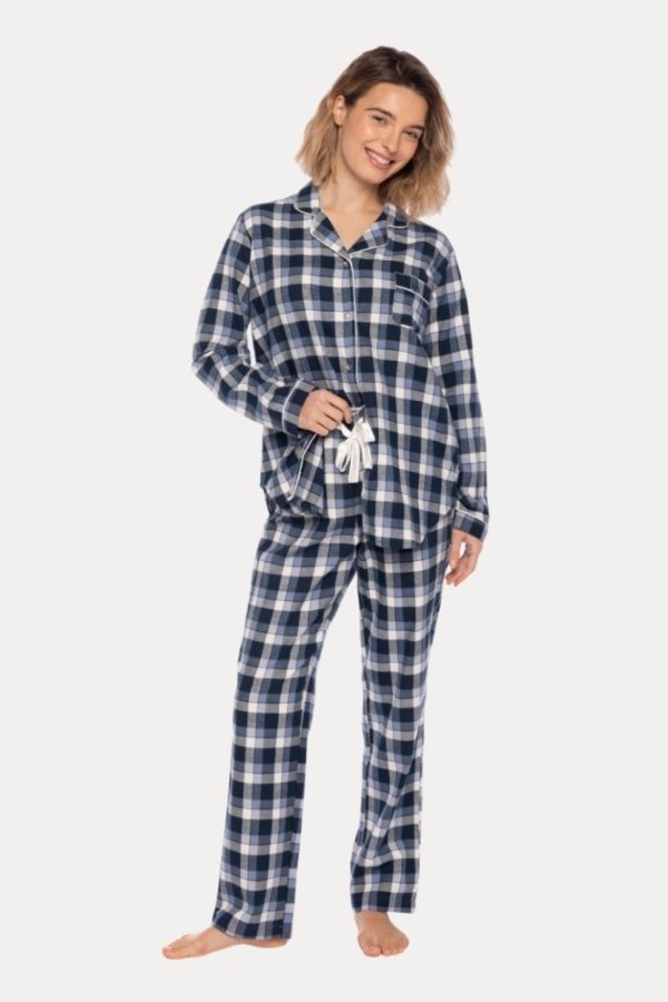 Flanelowa piżama damska CAMILLA