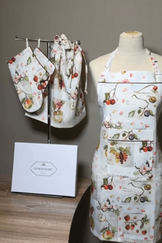 Set de bucătărie BRUNCH FRUIT în ambalaj cadou, 4 buc - Mărime: Mărime universală, Culoare: Mix