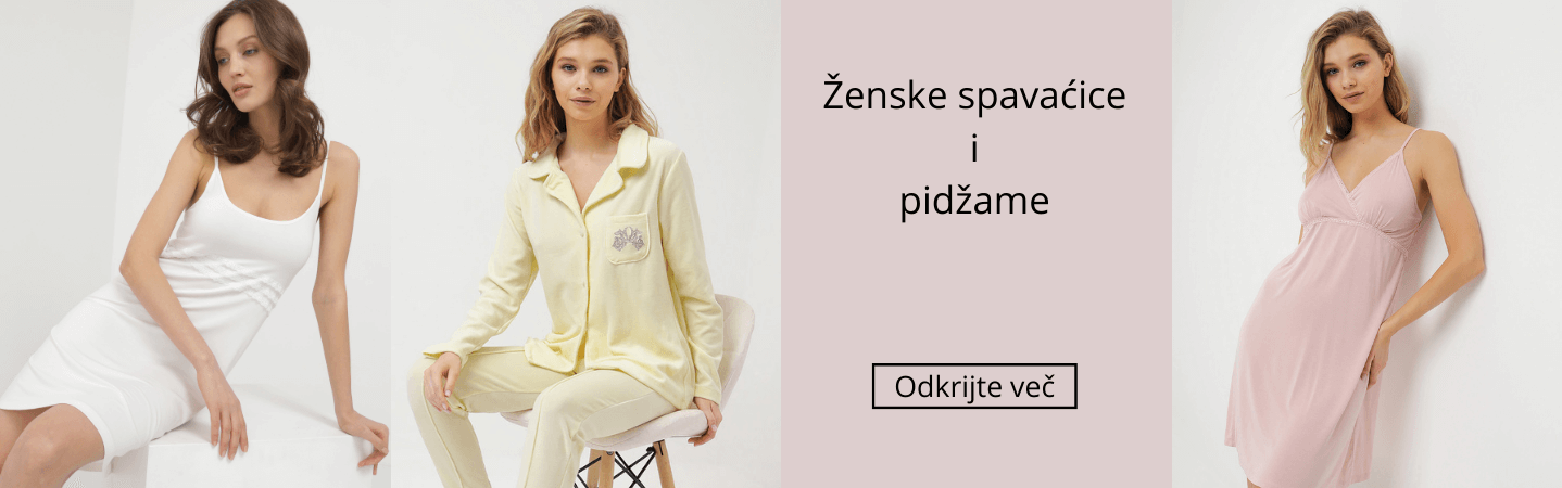 Ženske pižame in spalne srajce v luksuzni darilni embalaži