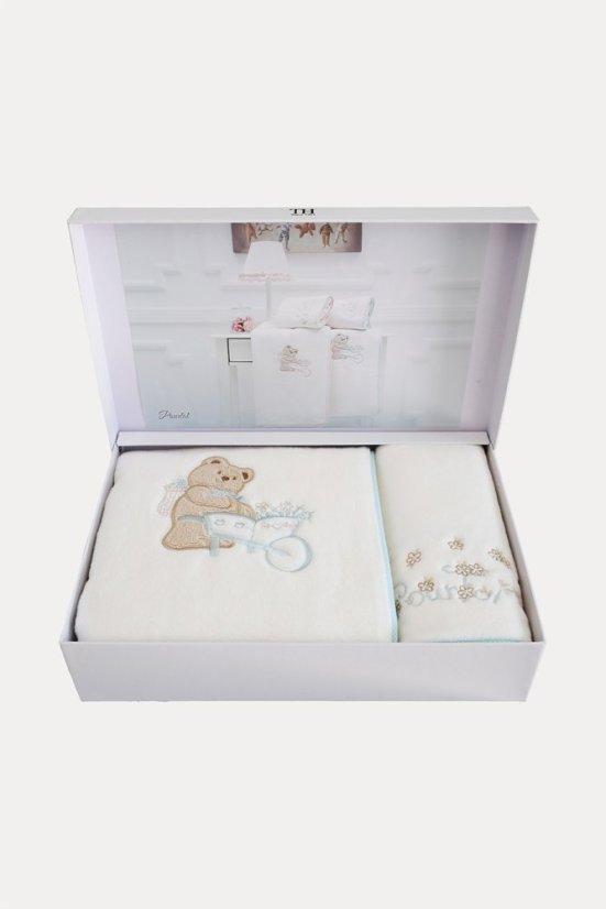 Geschenkset für Kinder Hand- und Badetücher POURTOL, 2 St.