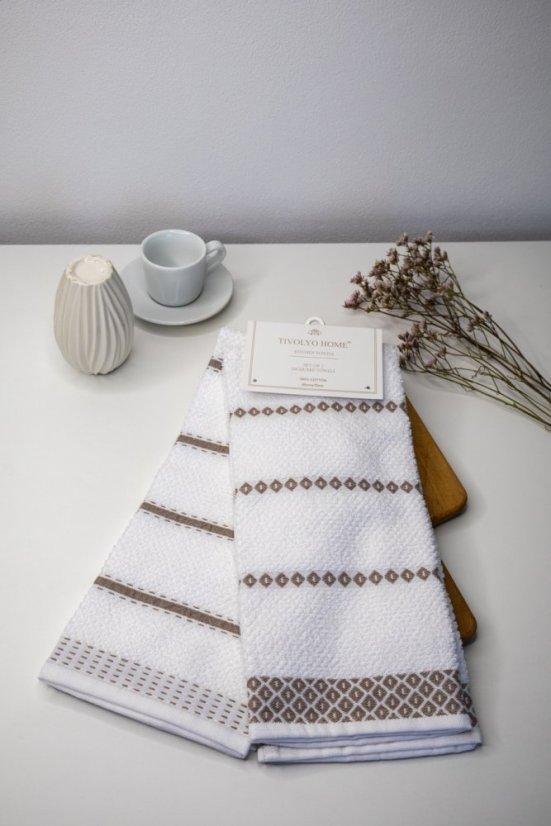 Virtuviniai rankšluosčiai RICES, 2 vnt.