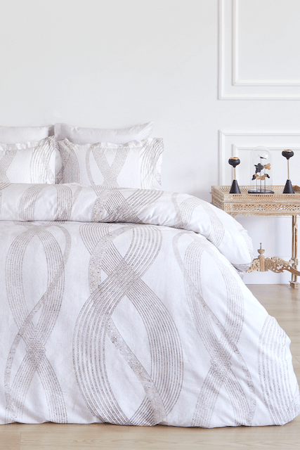 Lenjerie de pat dublu VALOR, 6 buc