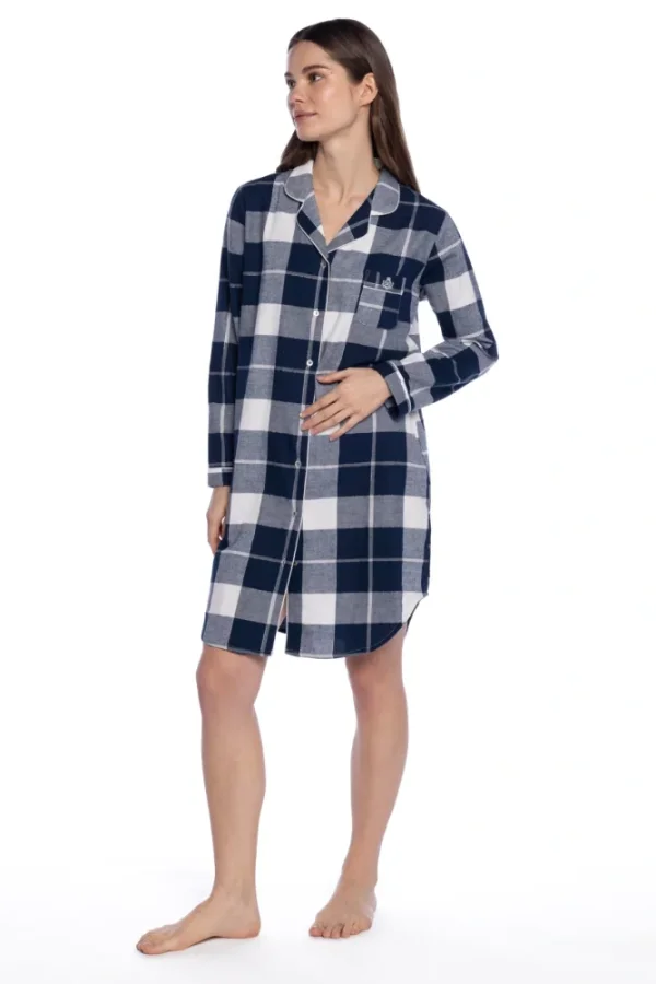 Ženska spalna srajca iz flanela TERESA