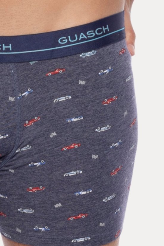 Bokserki męskie IZIDOR z elastycznej bawełny, 2 szt. - Rozmiar: L, Opakowanie: W ozdobnym pudełku 2 szt