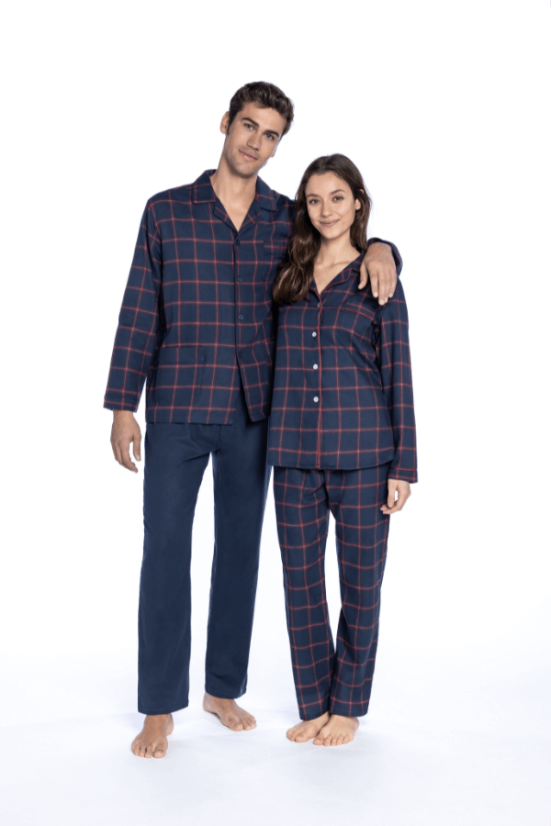 Damenpyjama aus Flanell GEMA