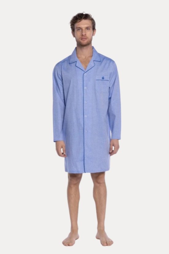 MARQUEZ férfi hálóing - Méret: XL, Szín: Kék / Blue