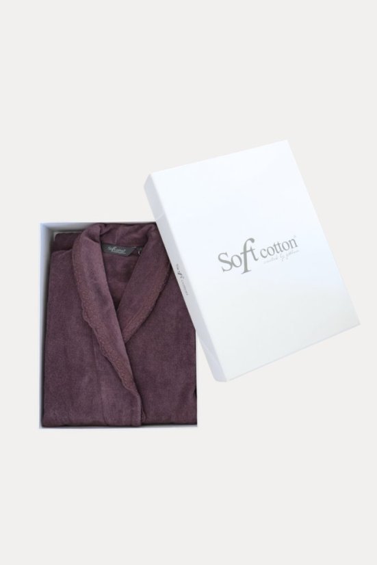 Dámský elegantní župan STELLA v dárkovém balení