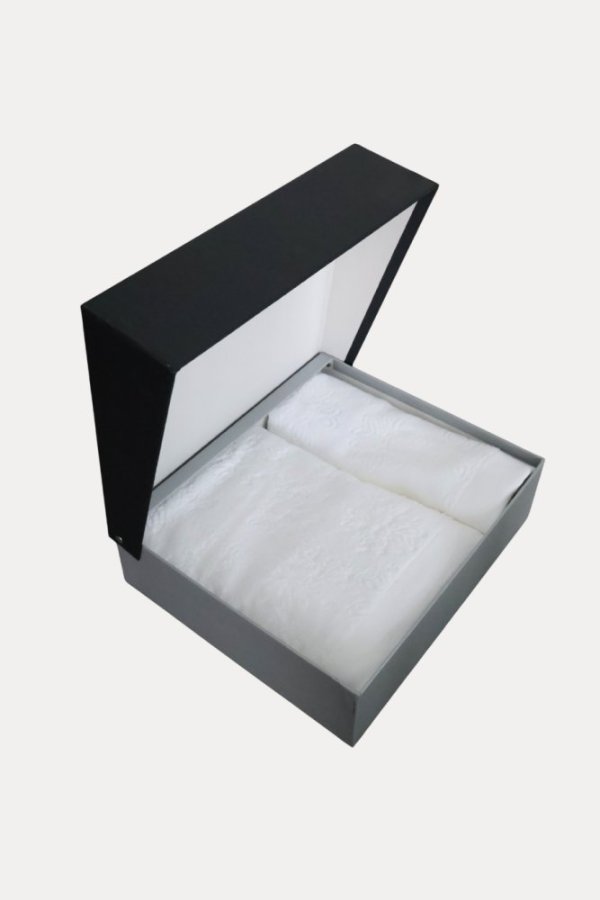 Podarunkowy zestaw ręczników LEAF, 2 szt