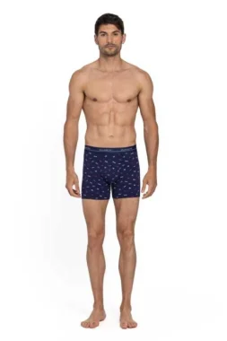 2 Pack, Boxeri pentru bărbați DIEGO, din bumbac elastic