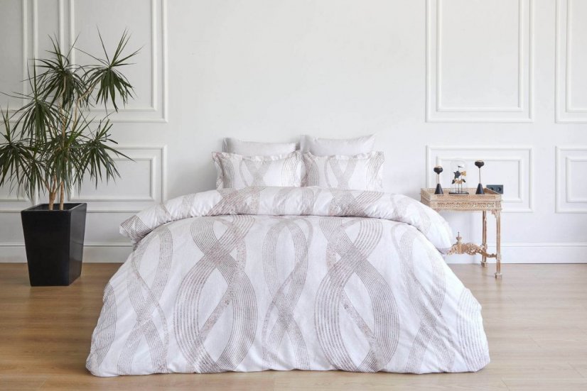 Bettwäsche aus Baumwolle für Doppelbett VALOR, 6 St. - Typ: Set für Doppelbett