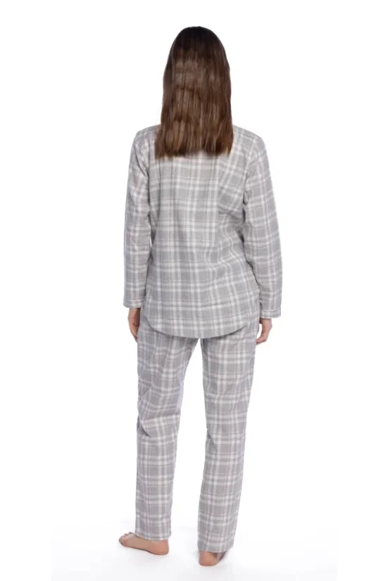 Damenpyjama aus Flanell ROBERTA