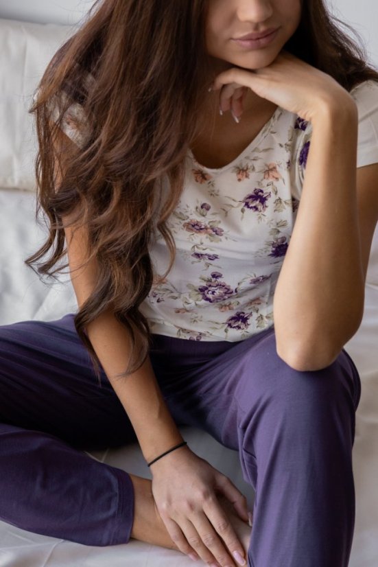 Damenpyjama  aus Bambus STEFANIA