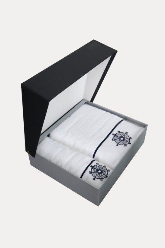 Podarunkowy zestaw ręczników MARINE LADY, 2 szt