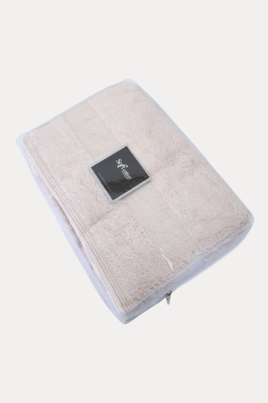 Komplekts ar modalas dvieli un vannas dvieli DELUXE, 2 gab.