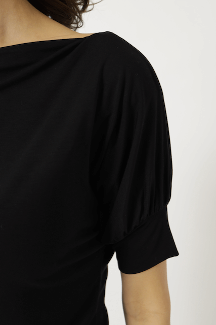 Damenpyjama aus Bambus MIA - Größe: XL, Farbe: Schwarz / Black