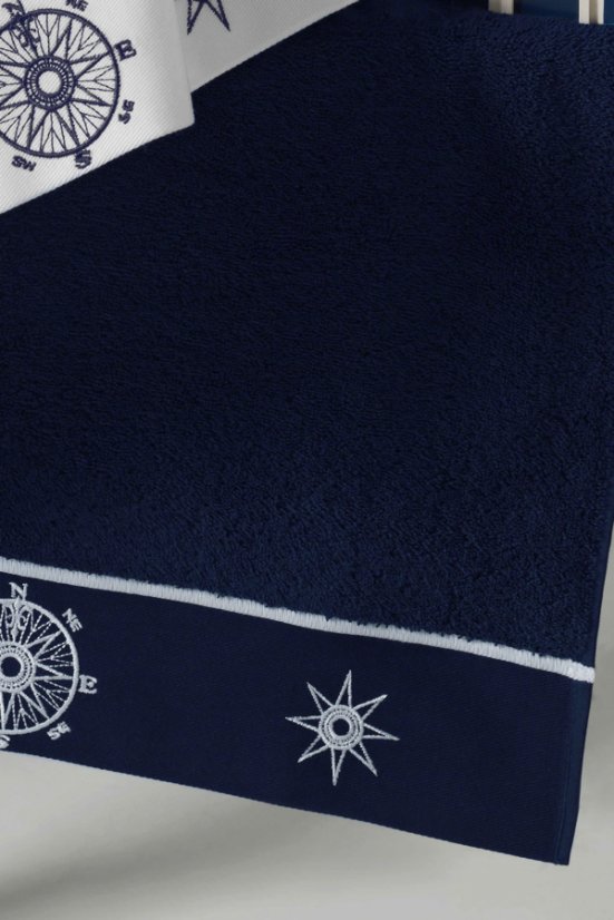 Ręcznik kąpielowy MARINE LADY 85x150cm - Kolor: Biały