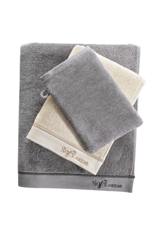 Komplekt AURA – käterätik, saunalina ja pesukinnas, 3 tk