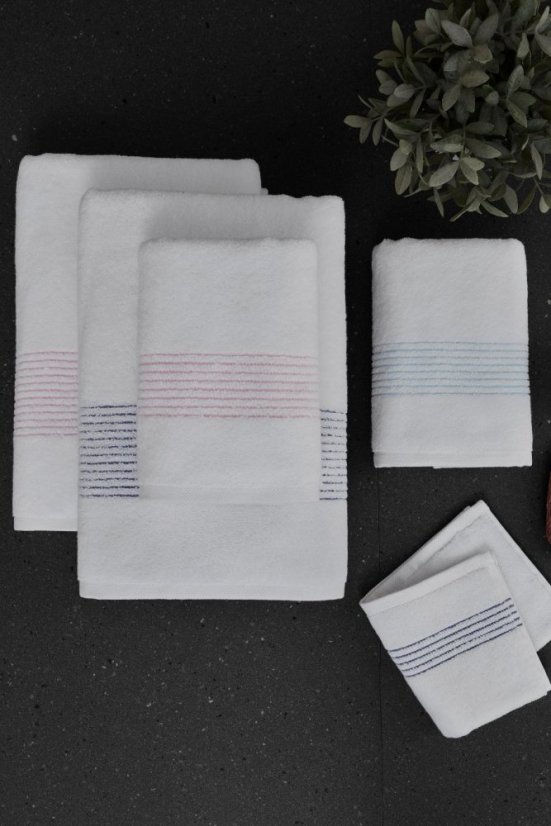 Dárková sada ručníků a osušky AQUA, 5 ks