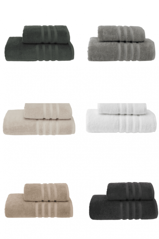 Ręcznik BOHEME 50x100 cm - Kolor: Khaki