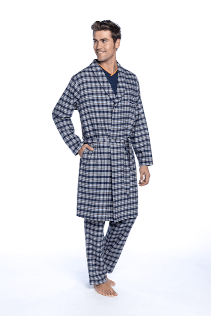 Pánský flanelový župan PABLO