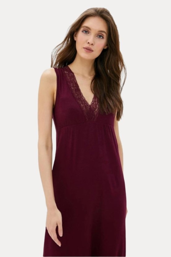 Dámská noční bambusová košilka BIANCA