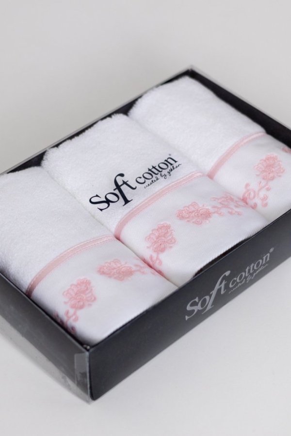 Väikeste rätikute kinkekomplekt DIARA, 3 tk.