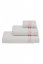Podarunkowy zestaw ręczników CHAINE, 3 szt - Kolor: Biały / różowy haft