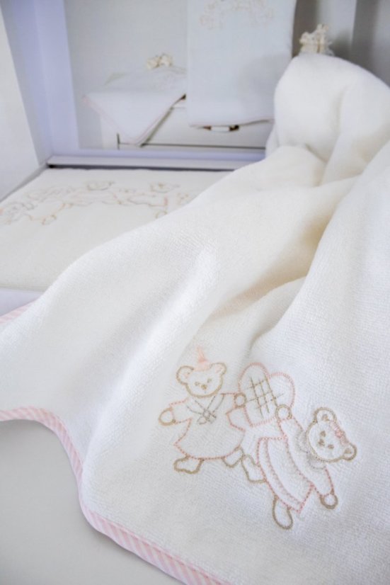 Vaikiškų rankšluosčių ir vonios rankšluosčių dovanų rinkinys FAMILY, 2 vnt.