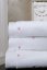 Malý ručník MICRO LOVE 30x50 cm - Barva: Bílá / červené srdíčka