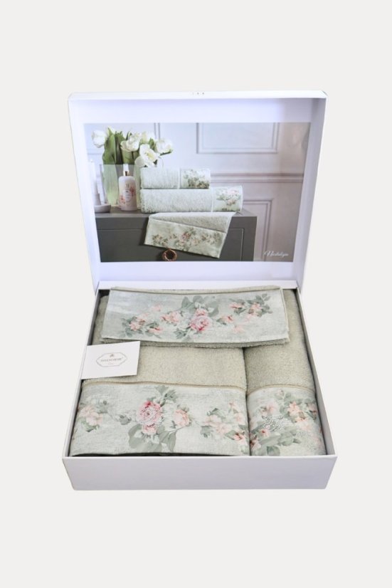 Darilni set brisač in kopalnih brisač NOSTALGIA, 3 kosi