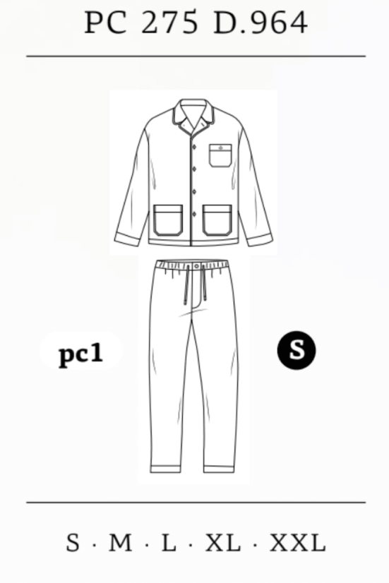 Muška pidžama GULIVER