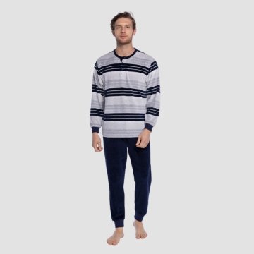 Warme herren pyjamas für den Winter